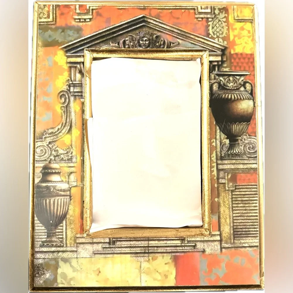 Stunning Architectural Classical Georgian Gilded Wood Picture Photo Frame RARE - Picture 6 of 8